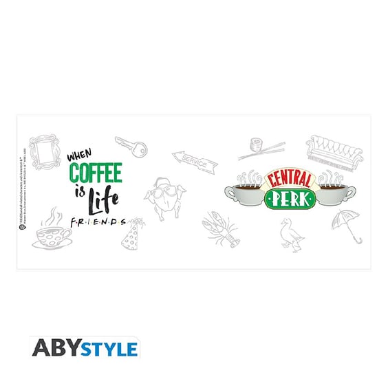 Кружка ABYstyle: Friends: Central Perk: Logo, (57321) 3