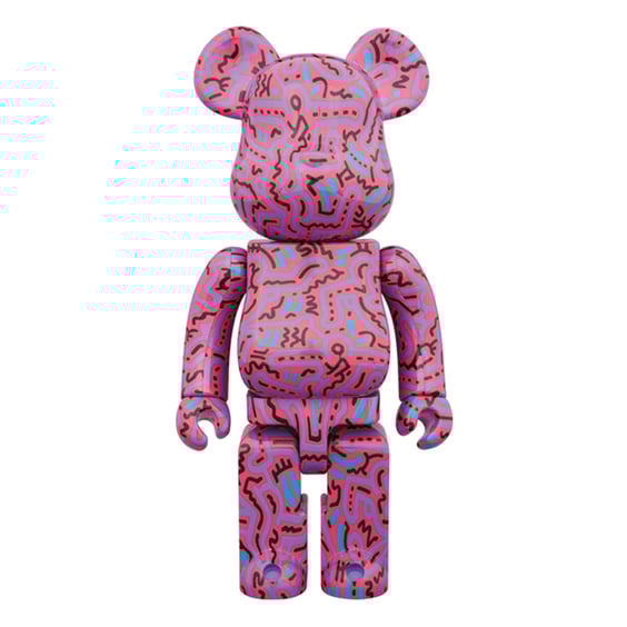 *Original* Be@rbrick: Keith Haring: #2 (Set) (100% & 400%), (574110) 3
