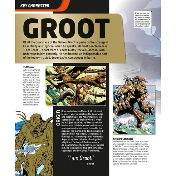 Артбук Marvel. Guardians of the Galaxy. The Ultimate Guide, (574782) 6