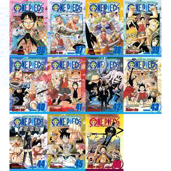 Набор манги One Piece. Skypeia and Water Seven (Set 2: Volumes 24-46), (576060) 2