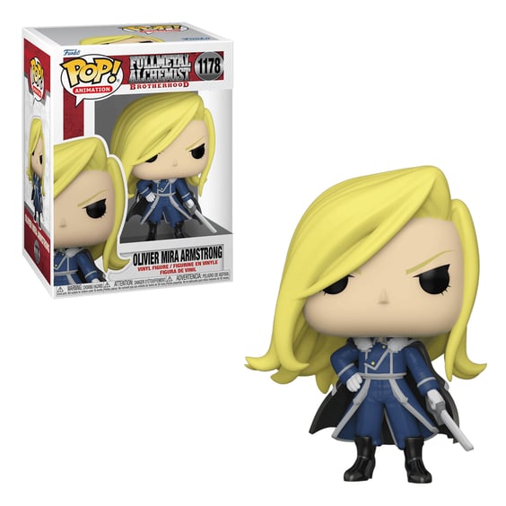 Фігурка Funko POP!: Animation: Fullmetal Alchemist: Brotherhood: Olivier Mira Armstrong, (57738)