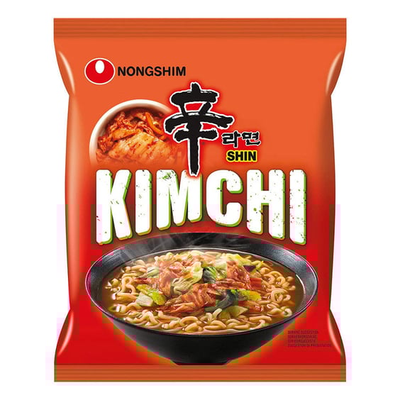 Локшина Nongshim: Shin Kimchi Ramen, (57742)