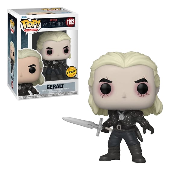 Фігурка Funko POP!: Television: The Witcher: Geralt (Chase Limited Edition), (578141)