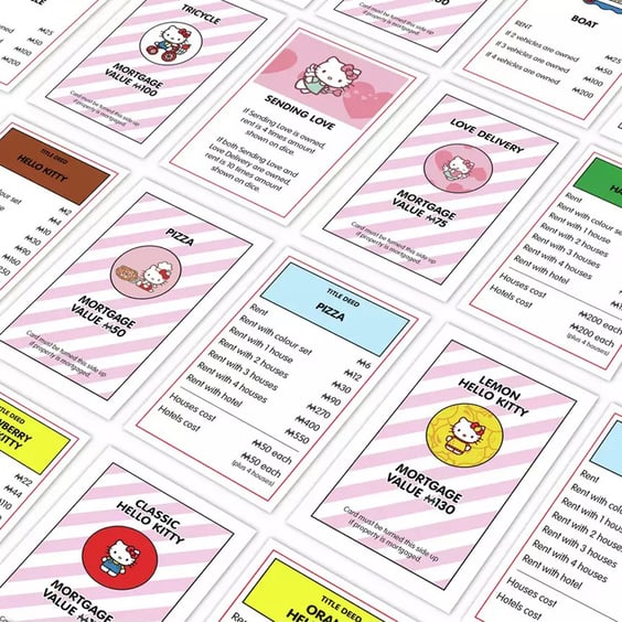 Настільна гра Winning Moves: Monopoly: Hello Kitty, (58018) 7