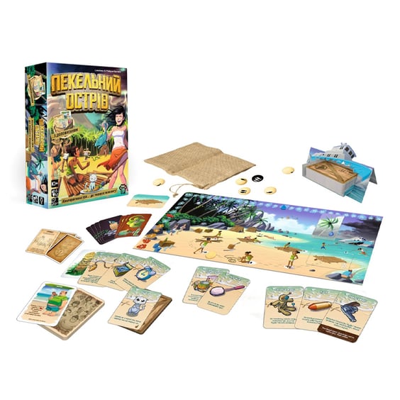 Настольная игра WoodCat: Пекельний Острів, (580238) 2