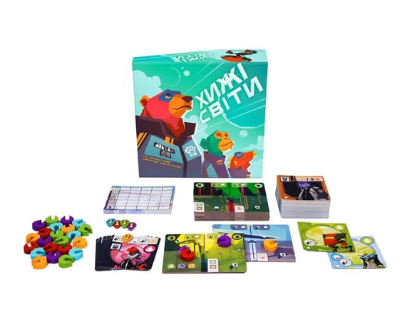 Настольная игра WoodCat: Хижі Світи, (580276) 2