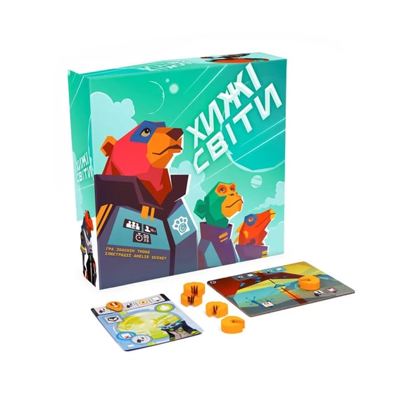 Настольная игра WoodCat: Хижі Світи, (580276) 3