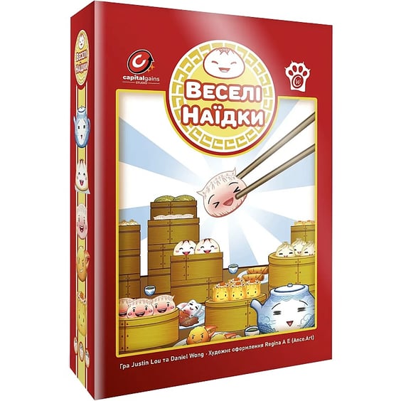 Настольная игра WoodCat: Веселі Наїдки, (580450)