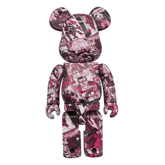 *Original* Be@rbrick: Marvel: 80th Anniversary (Set) (100% & 400%), (582115) 3