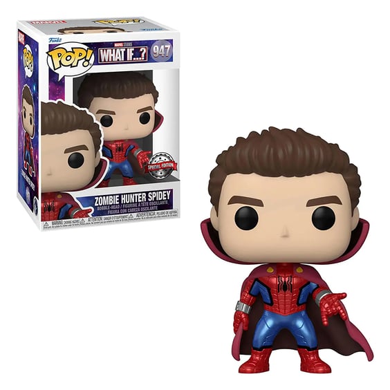 Фигурка Funko POP!: Marvel (Studios): What If...?: Zombie Hunter Spidey, (58253)