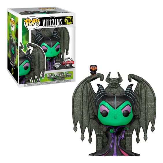 Фигурка Funko POP! Deluxe: Disney: Villains: Maleficent on Throne (Diamond) (Special Edition), (58392)