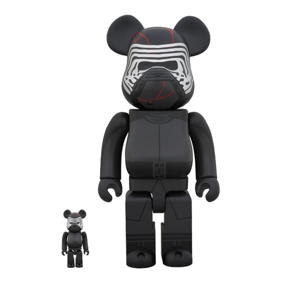 *Original* Be@rbrick: Star Wars: The Rise of Skywalker: Kylo Ren (Set) (100% & 400%), (584096)