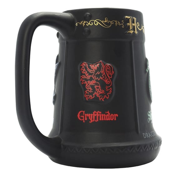 3D кружка ABYstyle: Wizarding World: Harry Potter: Hogwarts Houses, (58533) 3