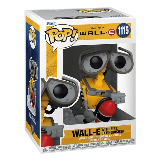 Фигурка Funko POP!: Disney & Pixar: WALL-E: WALL-E w/ Fire Extinguisher, (58558) 3