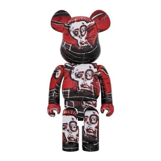 *Original* Be@rbrick: Andy Warhol & Jean-Michel Basquiat: #5 (1000%), (587325)