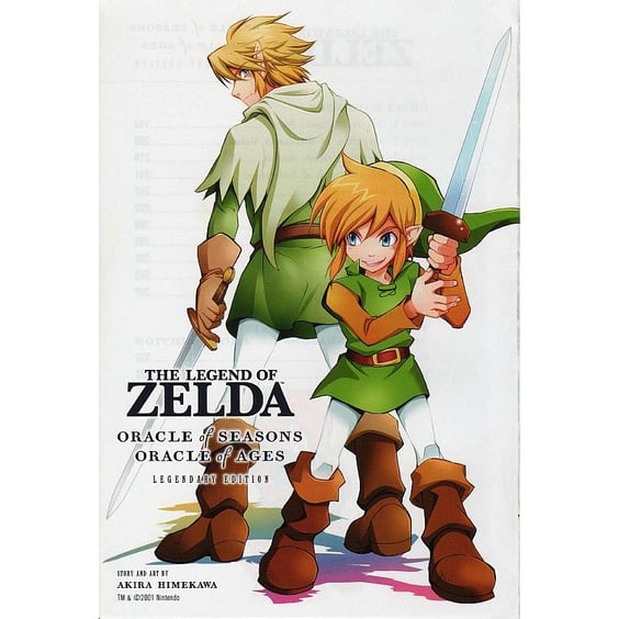 Манґа The Legend of Zelda. Oracle of Seasons. Oracle of Ages. Legendary Edition. Volume 2, (589602) 2
