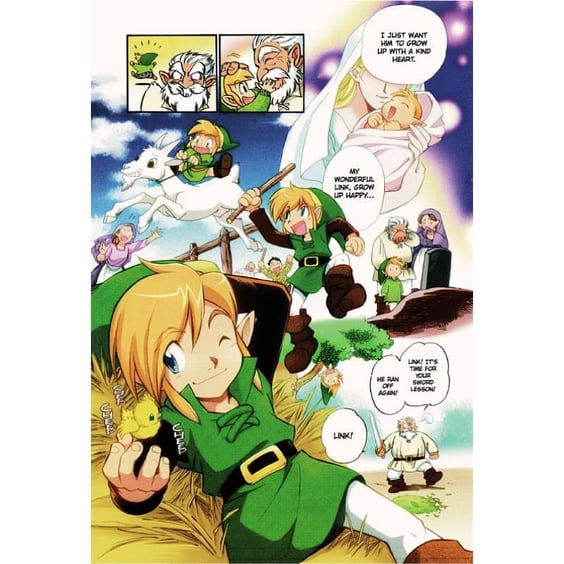 Манґа The Legend of Zelda. Oracle of Seasons. Oracle of Ages. Legendary Edition. Volume 2, (589602) 9