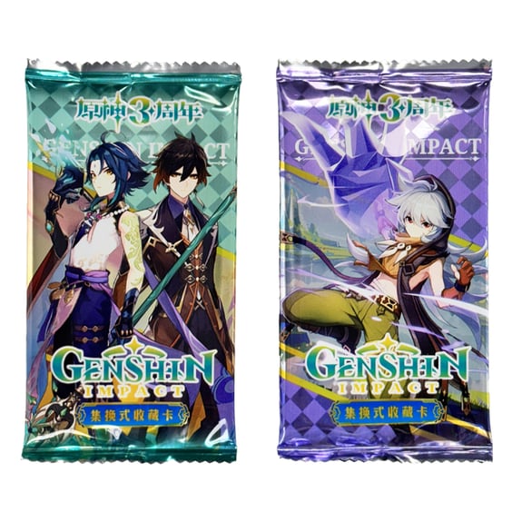 Колекційні картки Genshin Impact, (590986)