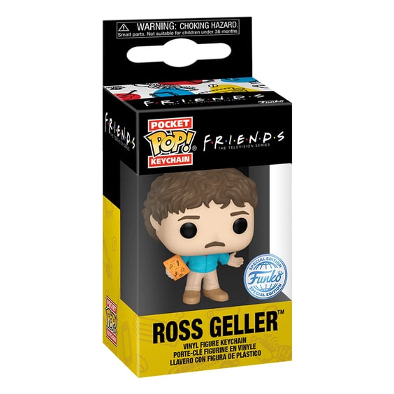 Брелок Funko Pocket POP!: Keychain: Friends: Ross Geller (Special Edition), (59192) 2