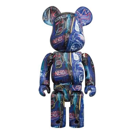 *Original* Be@rbrick: Jean-Michel Basquiat: #7 (Set) (100% & 400%), (592091) 2