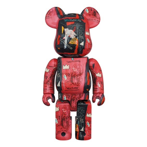 *Original* Be@rbrick: Andy Warhol & Jean-Michel Basquiat: #1 (Set) (100% & 400%), (593326) 3