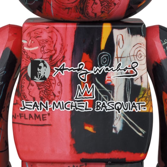 *Original* Be@rbrick: Andy Warhol & Jean-Michel Basquiat: #1 (Set) (100% & 400%), (593326) 4