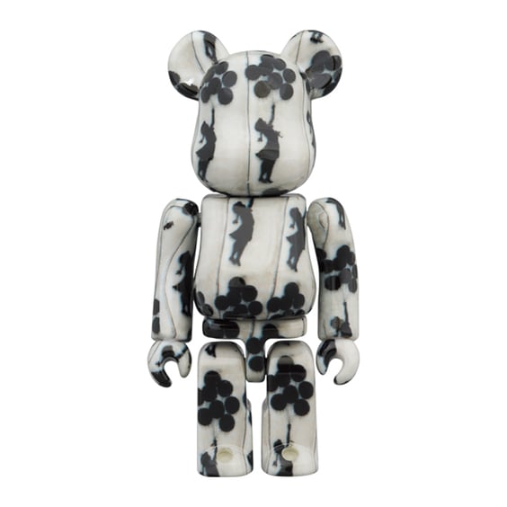 *Original* Be@rbrick: Brandalism: Flying Balloons Girl (Set) (100% & 400%), (594460) 3
