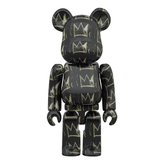*Original* Be@rbrick: Jean-Michel Basquiat: #8 (Set) (100% & 400%), (594521) 2