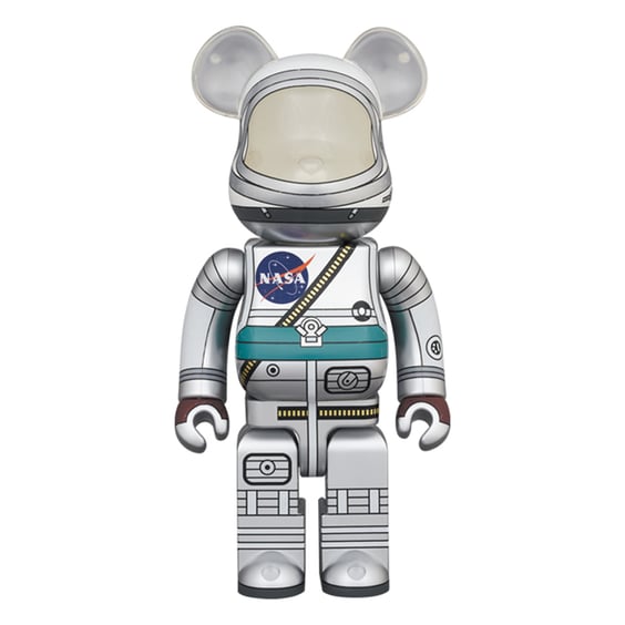 *Original* Be@rbrick: Project Mercury: Astronaut (Set) (100% & 400%), (596280) 3