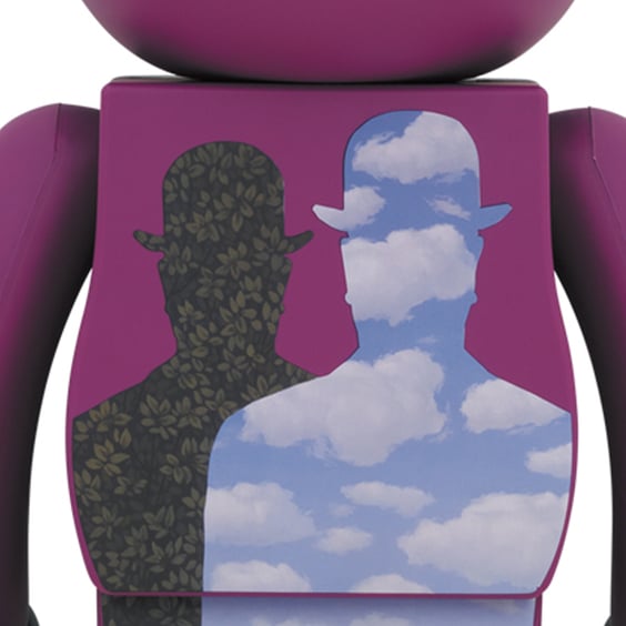 *Original* Be@rbrick: Rene Magritte: La belle societe (1965) (1000%), (596754) 2
