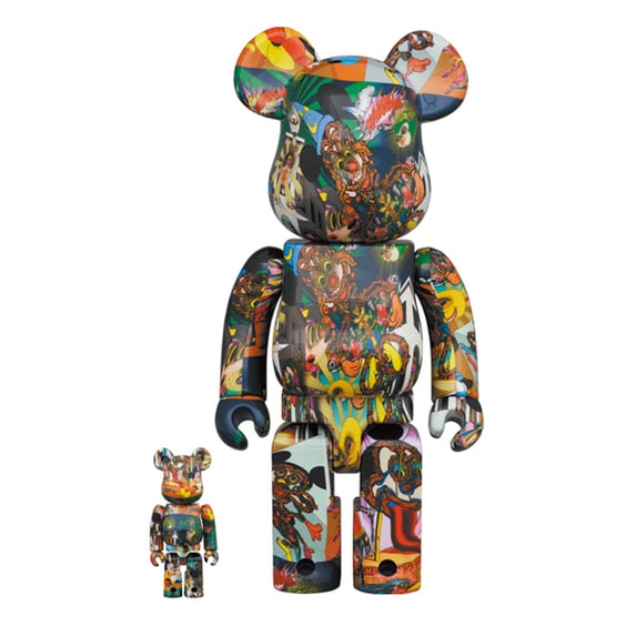 *Original* Be@rbrick: 2G: Keiichi Tanaami: Disney: Mickey Mouse (Set) (100% & 400%), (598222)
