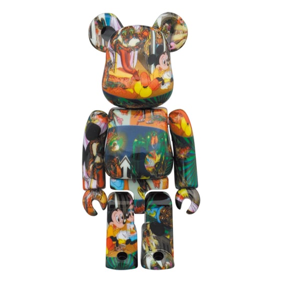 *Original* Be@rbrick: 2G: Keiichi Tanaami: Disney: Mickey Mouse (Set) (100% & 400%), (598222) 2