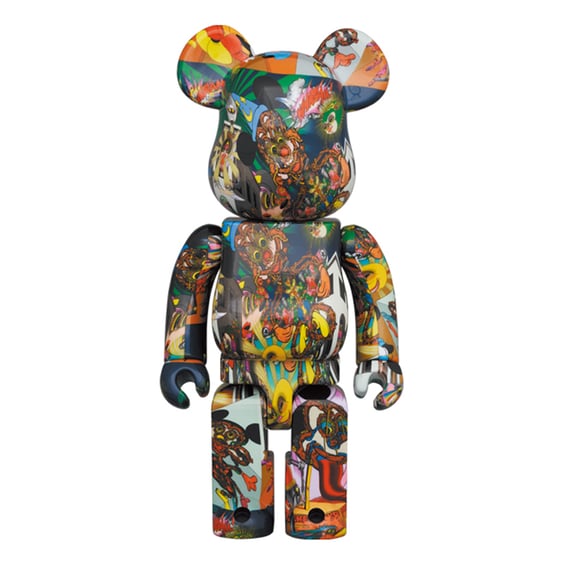 *Original* Be@rbrick: 2G: Keiichi Tanaami: Disney: Mickey Mouse (Set) (100% & 400%), (598222) 3