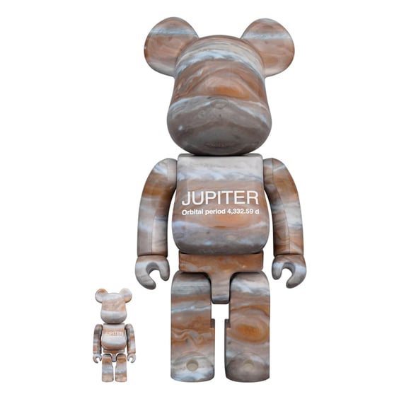 *Original* Be@rbrick: NASA: Jupiter (Set) (100% & 400%), (598666)