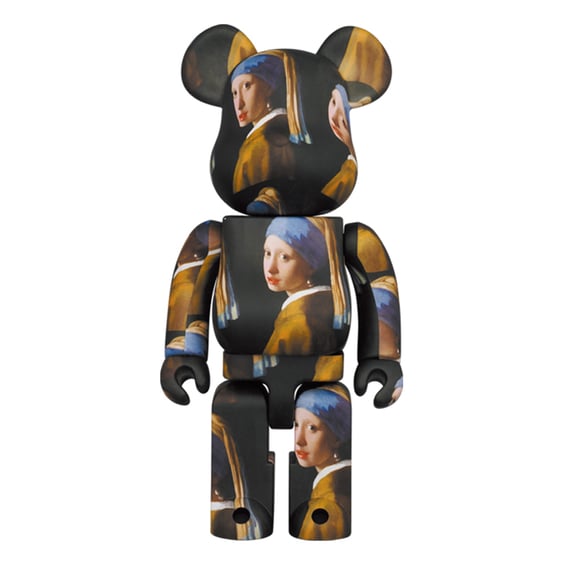 *Original* Be@rbrick: Mauritshuis: Johannes Vermeer: Girl with a Pearl Earring (Set) (100% & 400%), (599915) 3