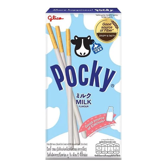 Печенье Glico: Pocky: Milk Flavour, (600291)