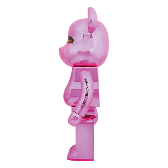 *Original* Be@rbrick: Hajime Sorayama x 2G (Pink) (Gold) (400%), (600536) 4
