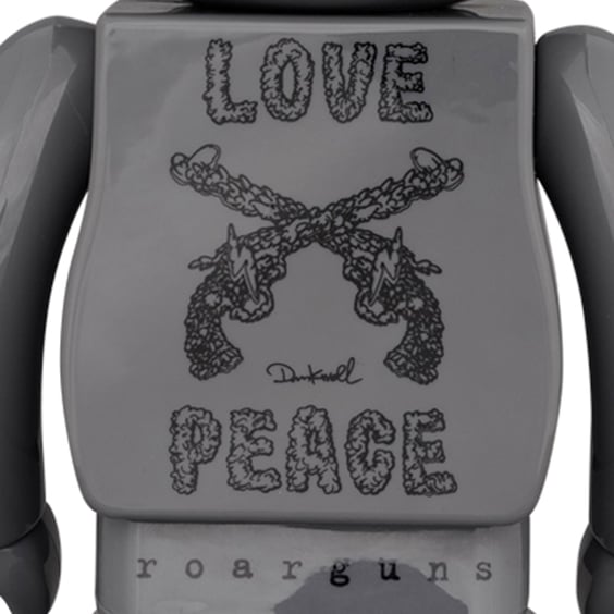 *Original* Be@rbrick: Roarguns: 20th Anniversary (Set) (100% & 400%), (600994) 4