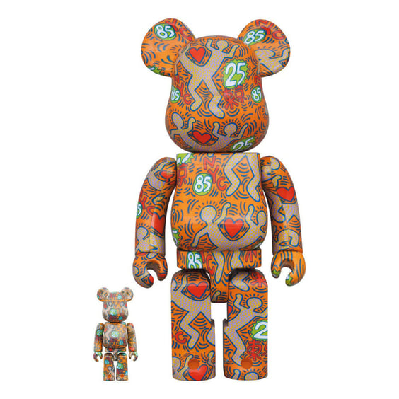 *Original* Be@rbrick: BWWT 3: Keith Haring (Special) (Set) (100% & 400%), (601205)
