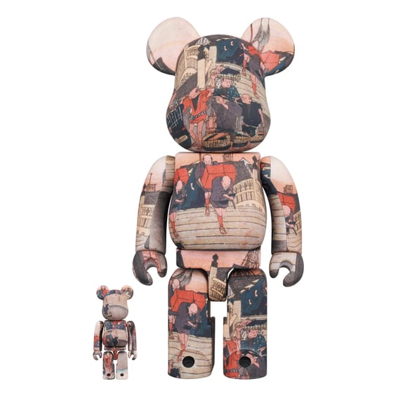 *Original* Be@rbrick: Hiroshige Utagawa: 53 Stations of the Tokaido (Set) (100% & 400%), (601687)