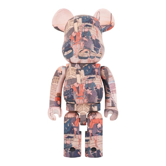 *Original* Be@rbrick: Hiroshige Utagawa: 53 Stations of the Tokaido (1000%), (601694)