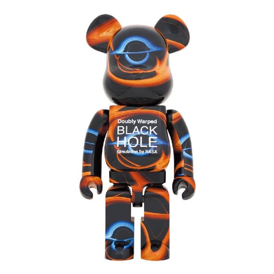 *Original* Be@rbrick: NASA: Doubly Warped Black Hole (1000%), (601908)
