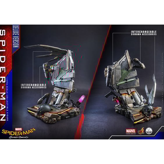 Коллекционная фигура Hot Toys: Quarter Scale: Marvel: Spider-Man: Homecoming: Spider-Man (Deluxe version), (602503) 12