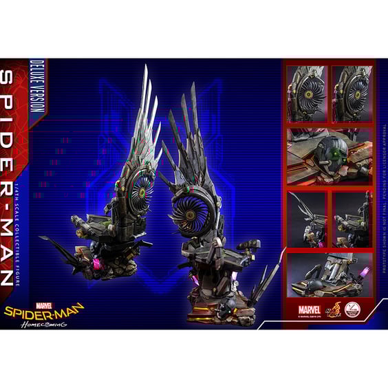 Коллекционная фигура Hot Toys: Quarter Scale: Marvel: Spider-Man: Homecoming: Spider-Man (Deluxe version), (602503) 11