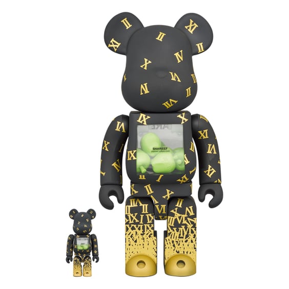 *Original* Be@rbrick: Shareef (Ver. 3)  (Set) (100% & 400%), (602844)