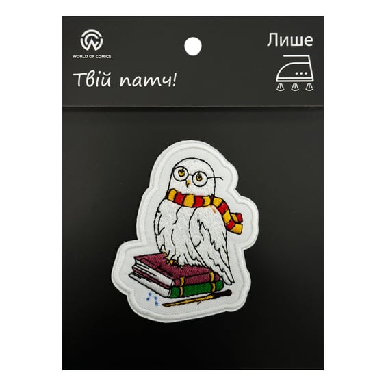 Патч Wizarding World: Harry Potter: Hedwig on Books, (6030)