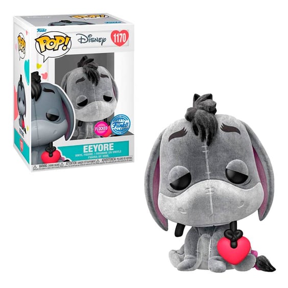 Фігурка Funko POP!: DisneyDisney: Winnie the Pooh: Eeyore (Flocked) (Special Edition), (60312)