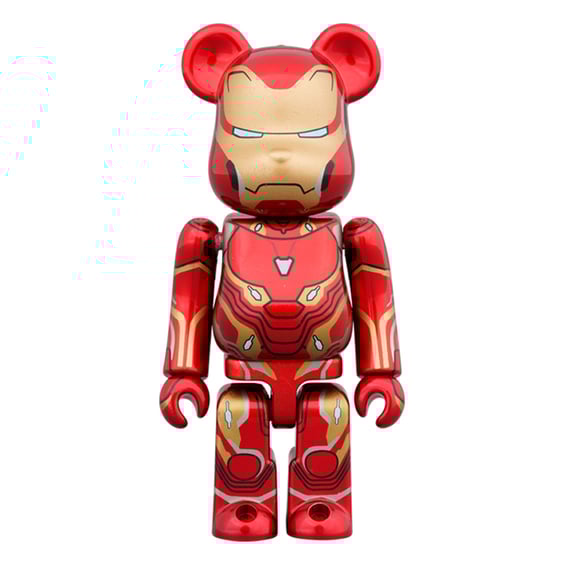 *Original* Be@rbrick: Marvel: Iron Man (Mark 50) (Set) (100% & 400%), (603124) 2