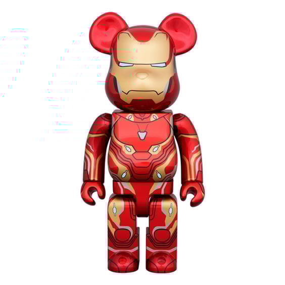*Original* Be@rbrick: Marvel: Iron Man (Mark 50) (Set) (100% & 400%), (603124) 3