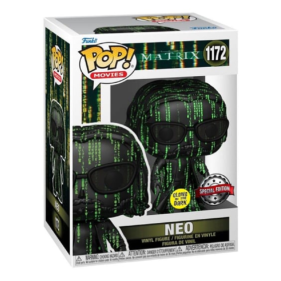 Фігурка Funko POP!: Movies: The Matrix: Neo (Special Edition) (Glows in the Dark), (60382) 3